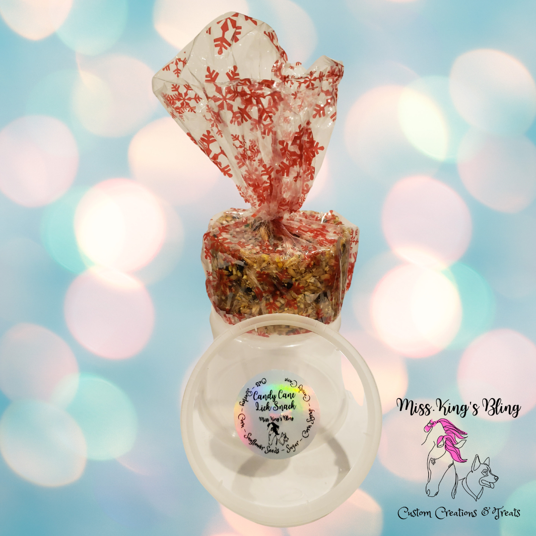 Candy Cane Lick Snack