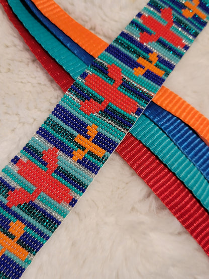 Custom Beaded Muletape Halter